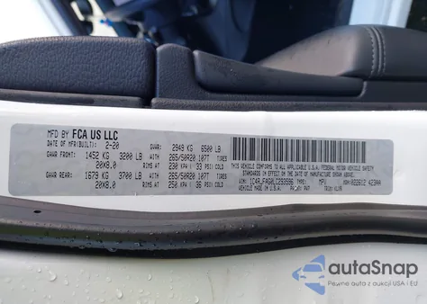 2020 Jeep Grand Cherokee Altitude 4X4/Laredo 4X4/Laredo E 4X4/North Edition 4X4/Upland 4X4 из США, поврежденный, VIN 1C4RJFAG0LT293596